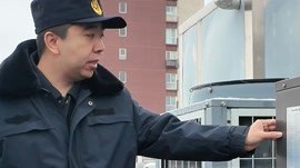 石景山区金顶街安全生产检查