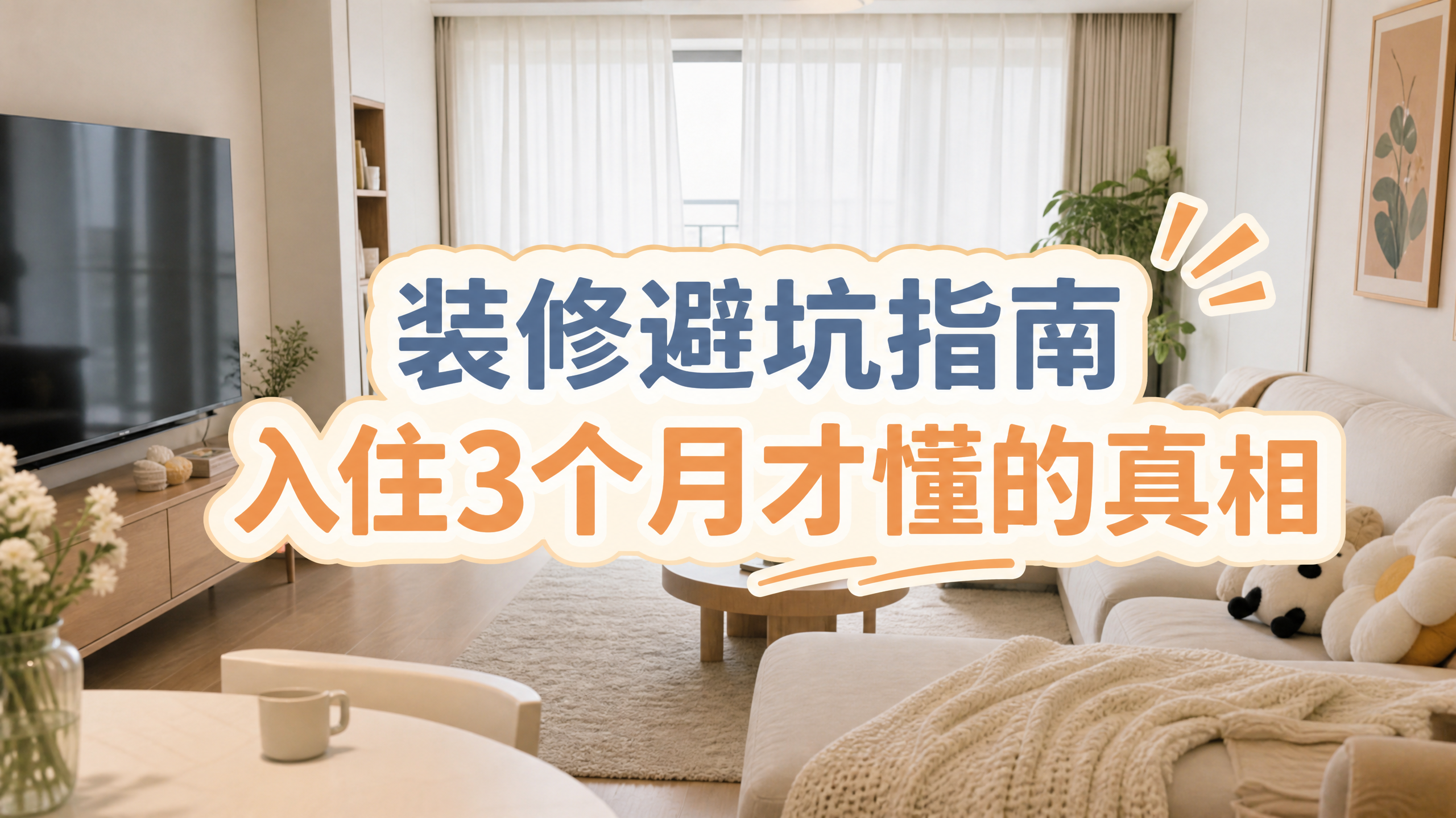 入住3个月后才知道的真相！