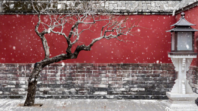 北京发布道路结冰黄色预警！今夜至明天白天有雨雪，将影响早高峰