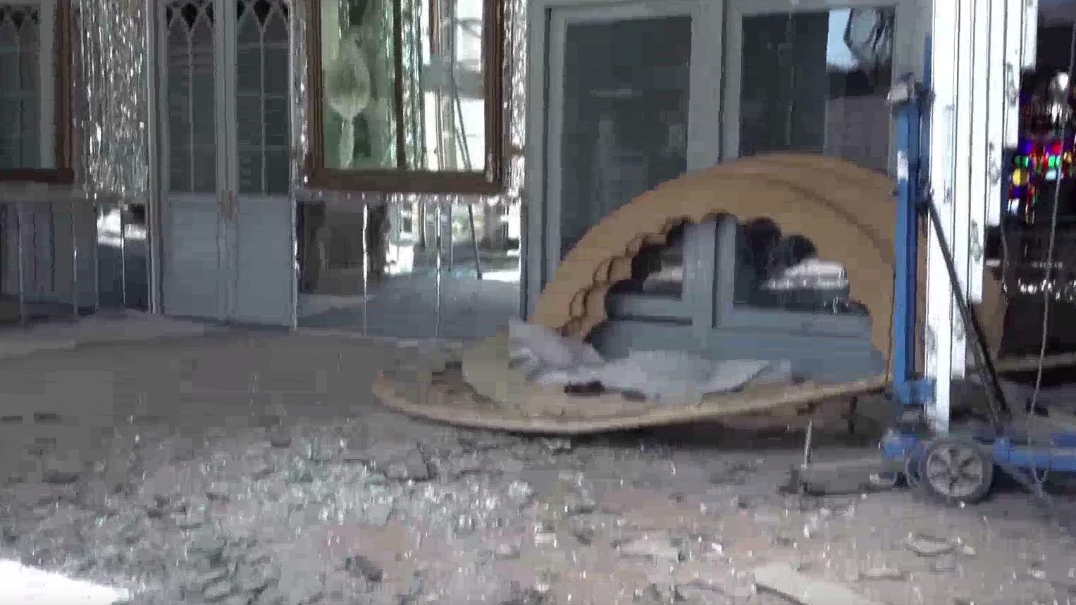 世界文化遗产伊朗德黑兰古莱斯坦宫遭袭受损