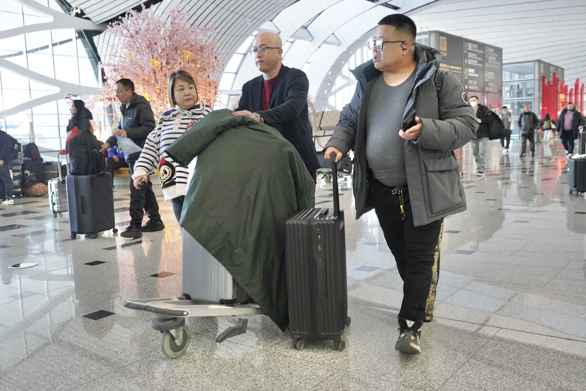 大兴机场进入春运时间，40天预计迎送旅客637.39万人次