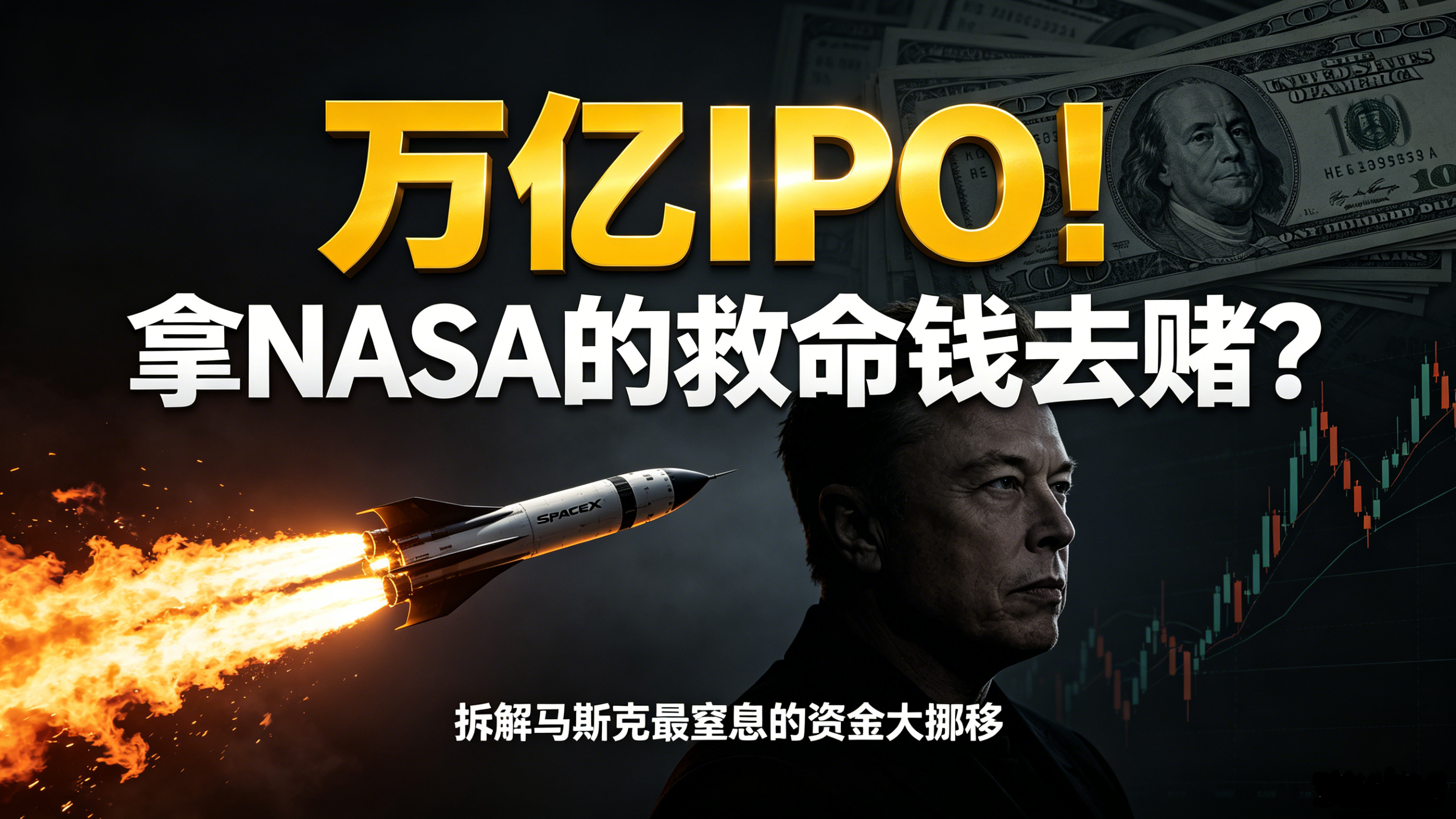 拆NASA救命钱、睡工厂地板、硬刚全美做空机构：马斯克最疯的十二年