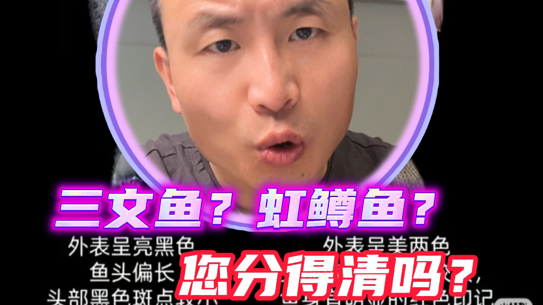 三文鱼？虹鳟鱼？您分得清吗？