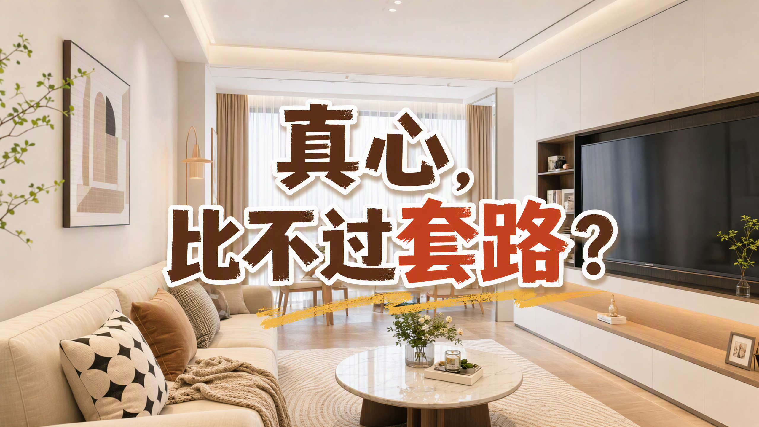 真心,难道真的比不过套路? 真心,难道真的比不过套路?