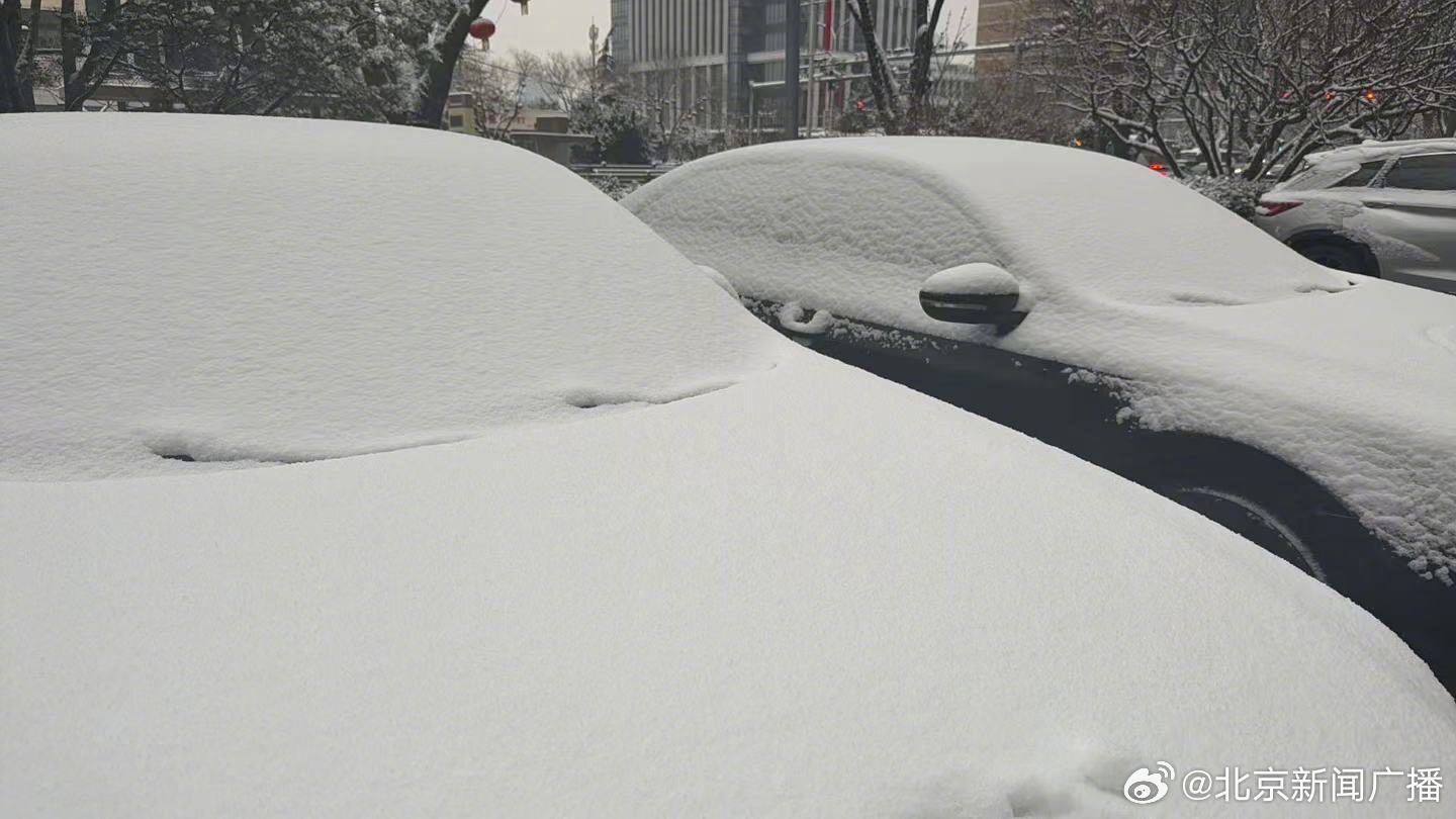 北京这雪下得也太实在了