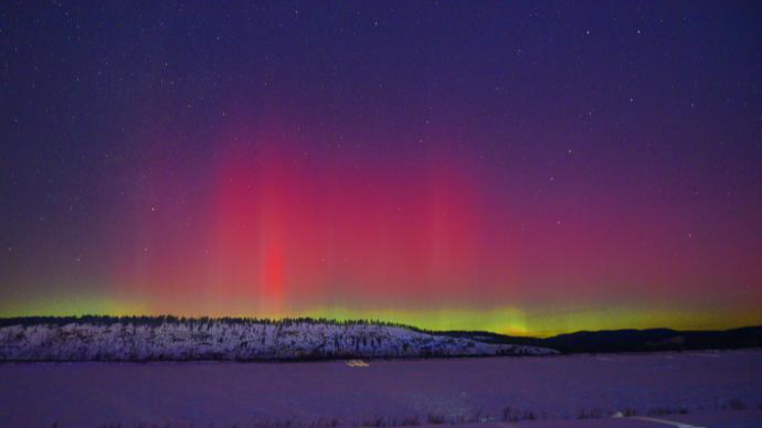 2026漠河极光好运派送中