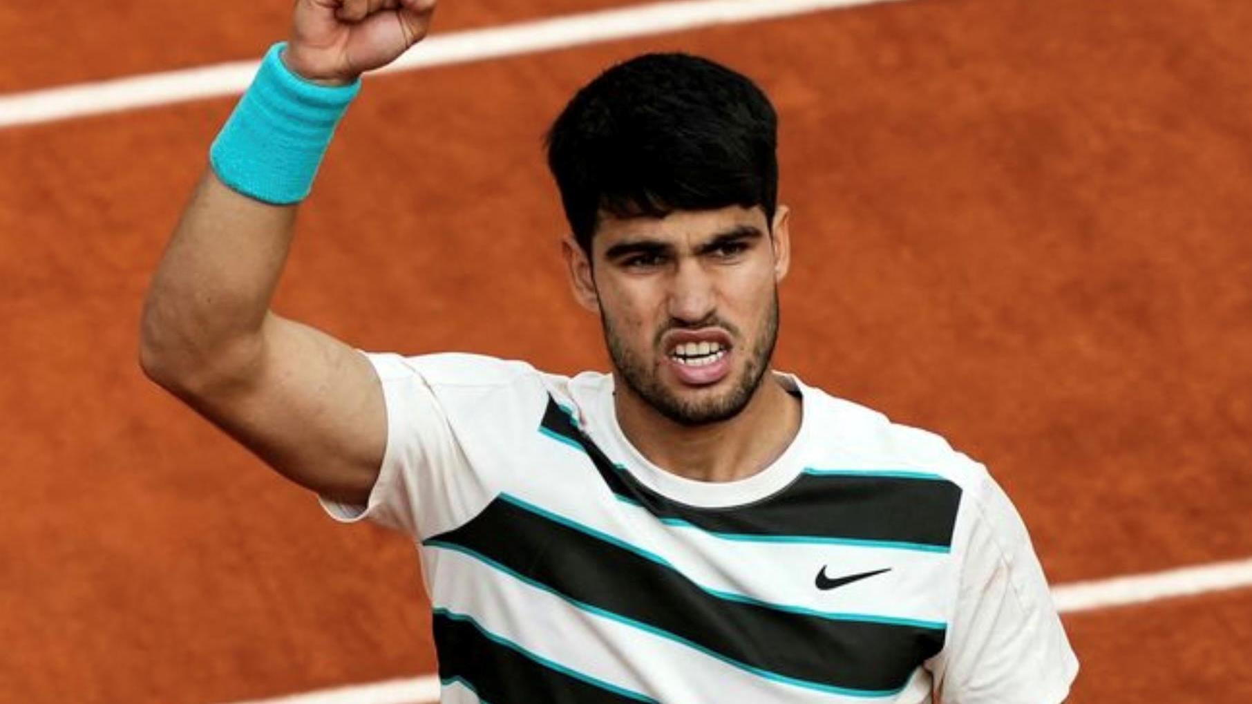 实现逆转 阿尔卡拉斯卫冕法网男单冠军 实现逆转 阿尔卡拉斯卫冕法网男单冠军