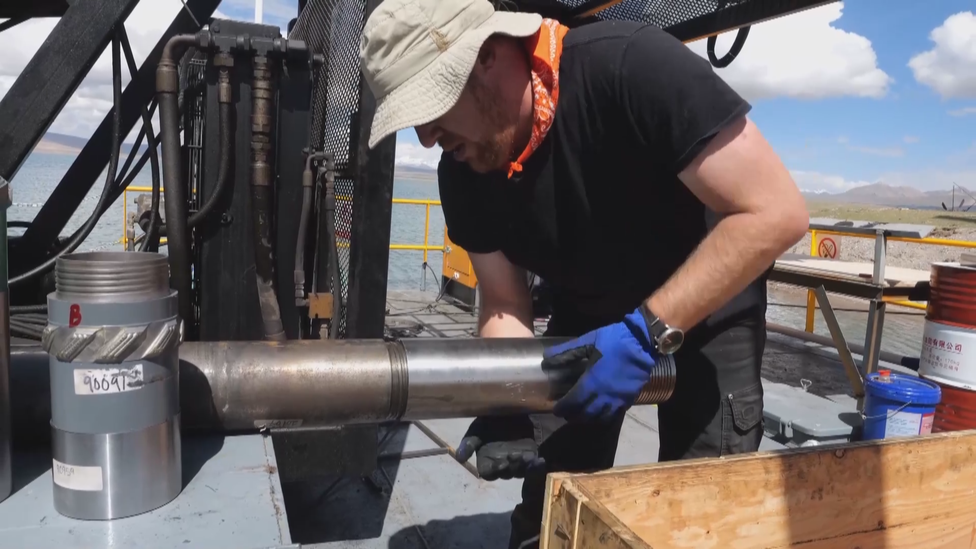 多国科学家在西藏纳木错科考