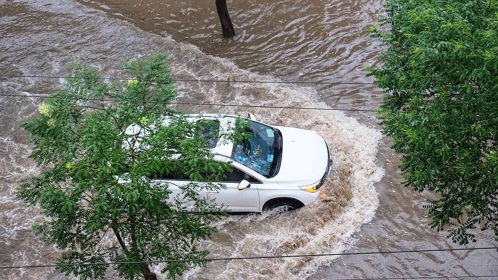北京市解除积水内涝蓝色预警