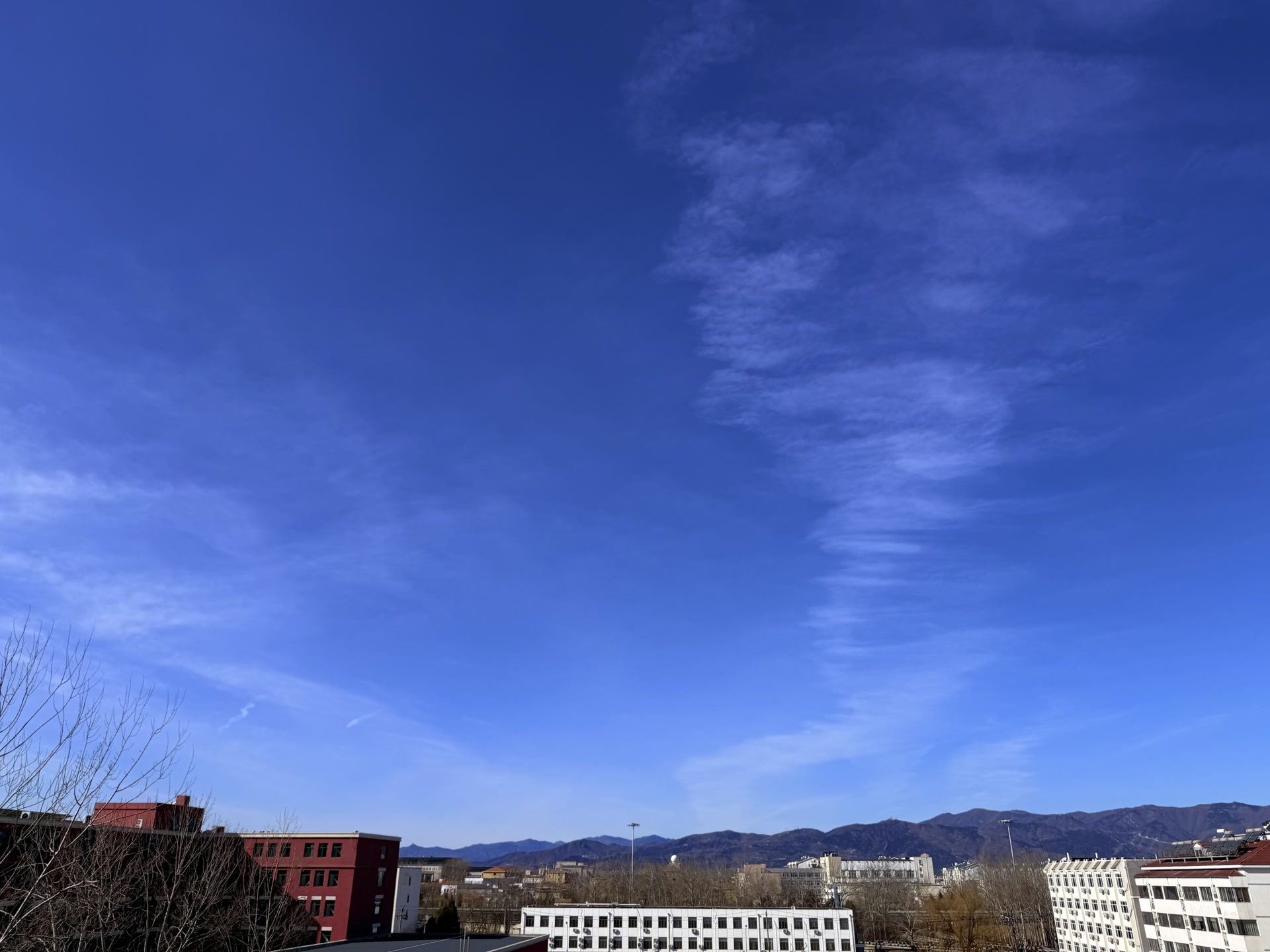 佳节就配好天气，京城迎来“除夕蓝”
