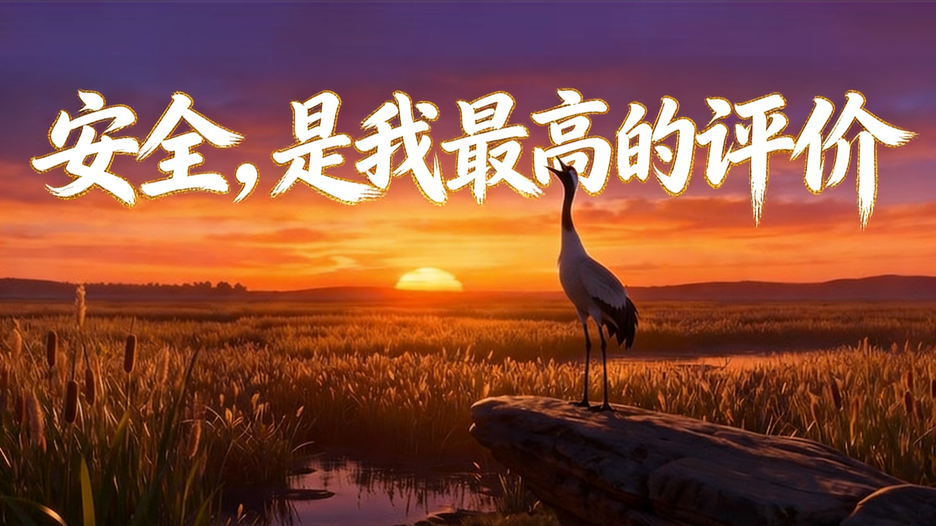 安全，是我最高的评价