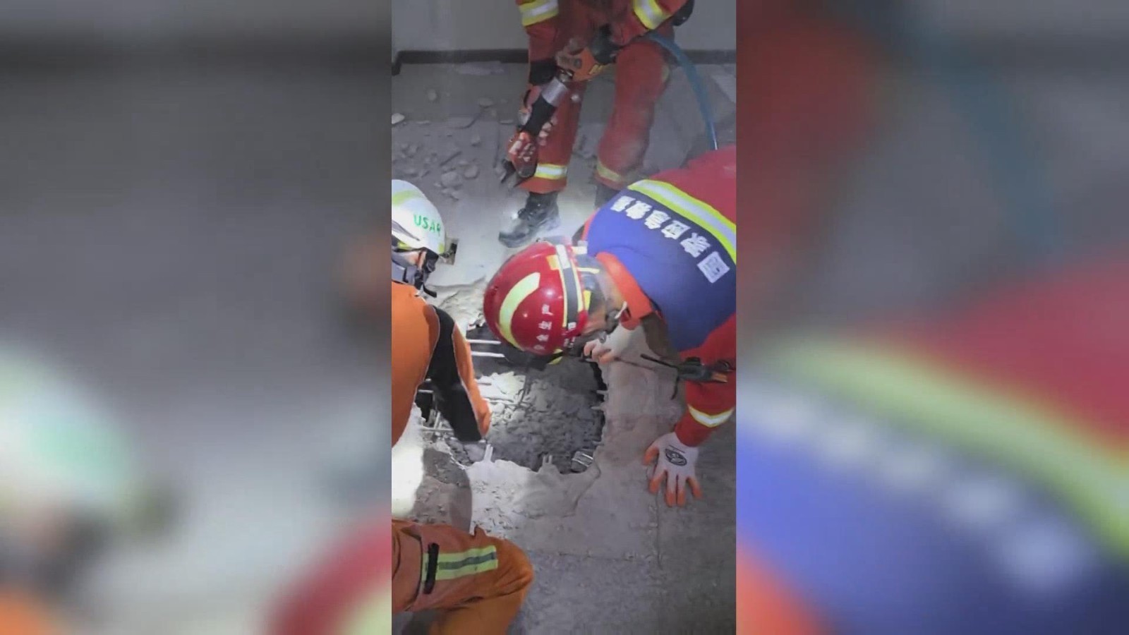 被困近40小时 中国云南救援医疗队连夜救出缅甸地震幸存者 被困近40小时 中国云南救援医疗队连夜救出缅甸地震幸存者