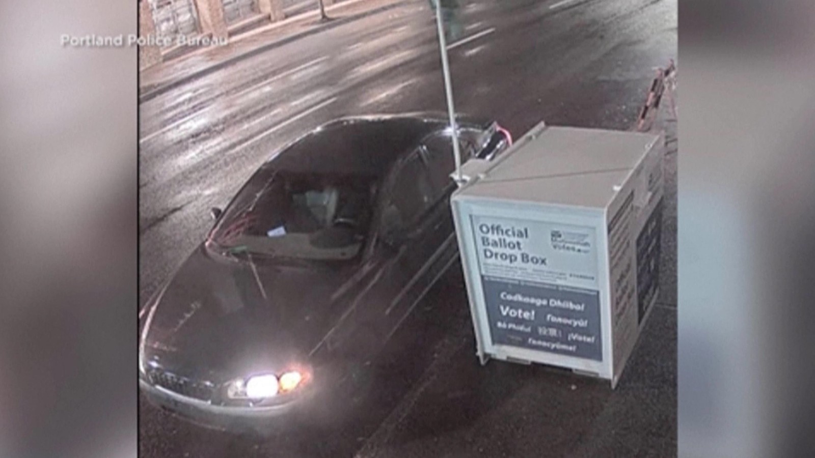 总统选举在即美国发生多起大选投票箱遭纵火事件