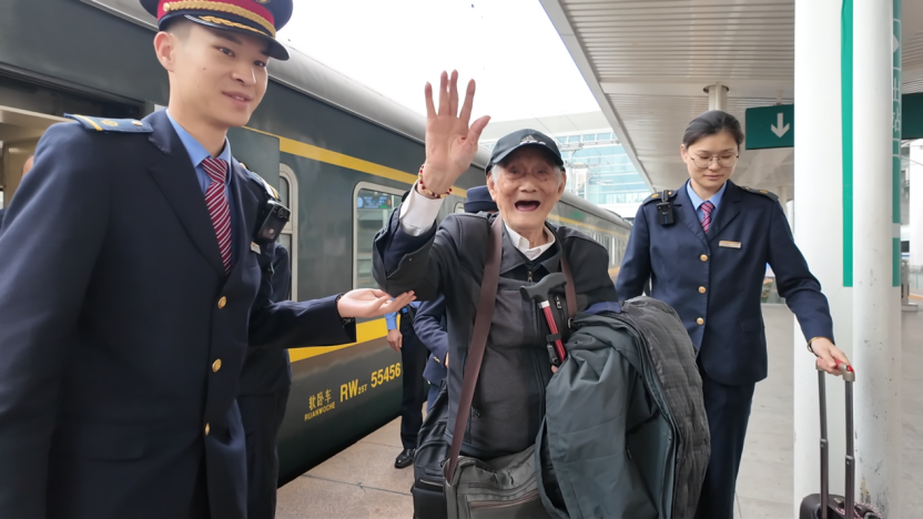 全网牵挂的谭爷爷从拉萨回到无锡了，下一站目的地，定了