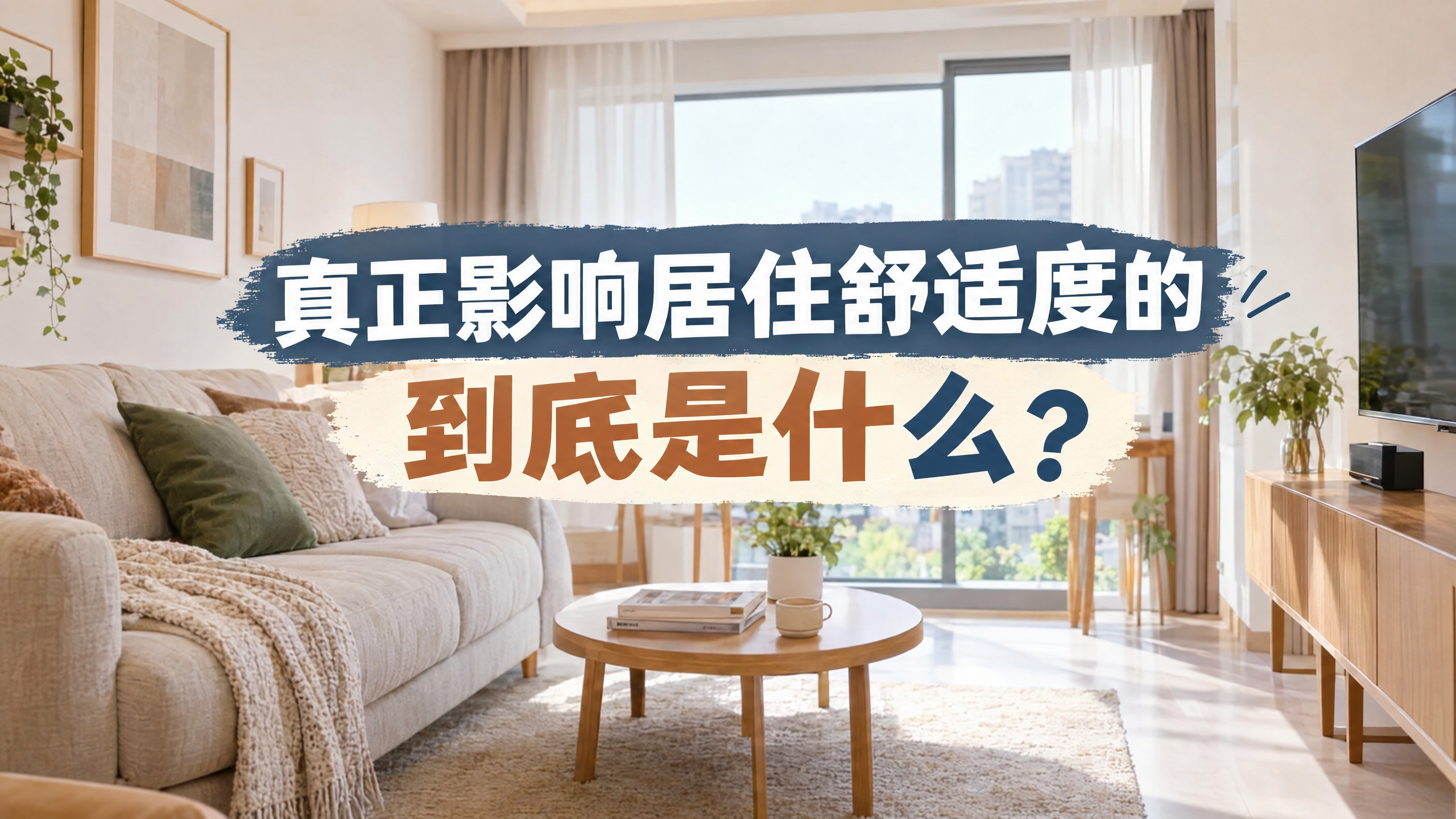 真正影响居住体验感的，是这些！