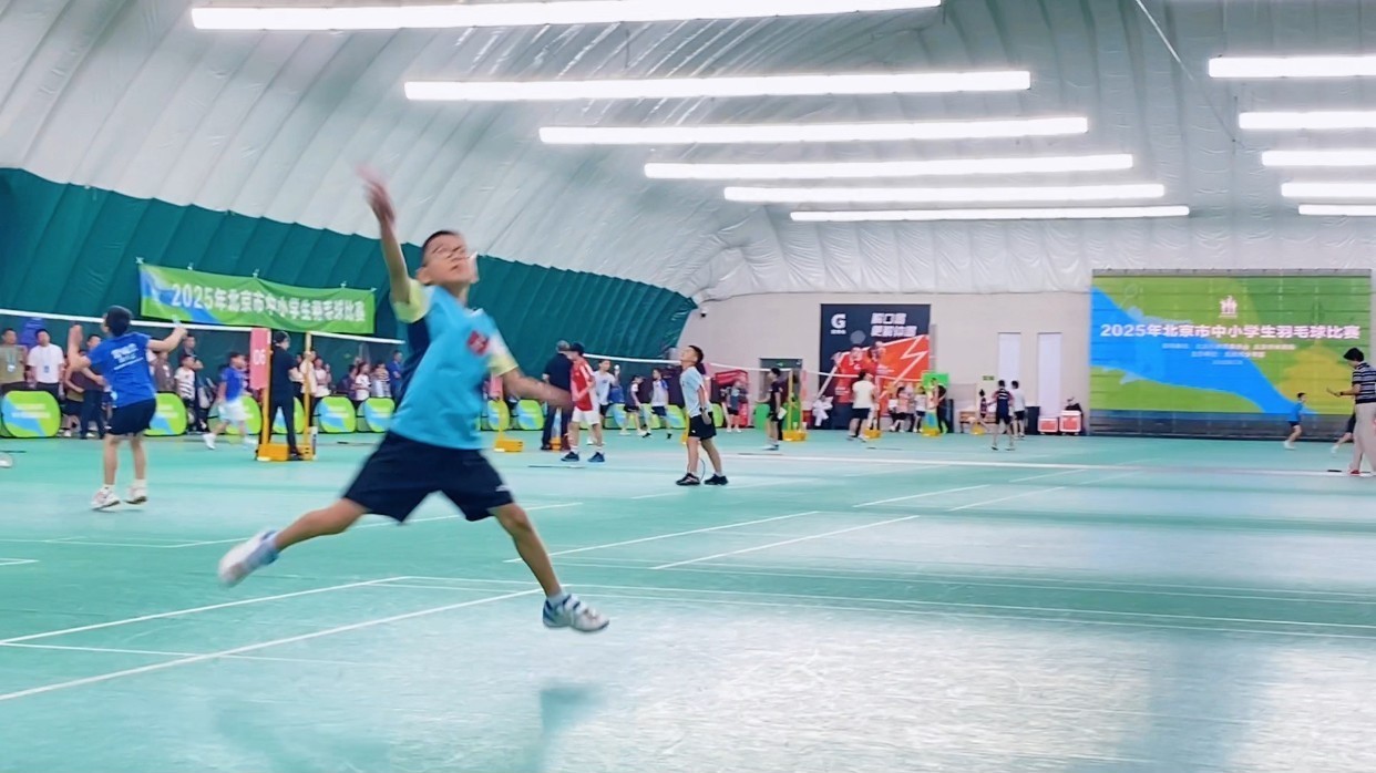 恰时代少年丨羽毛球少年 小小身体蕴含大大能量