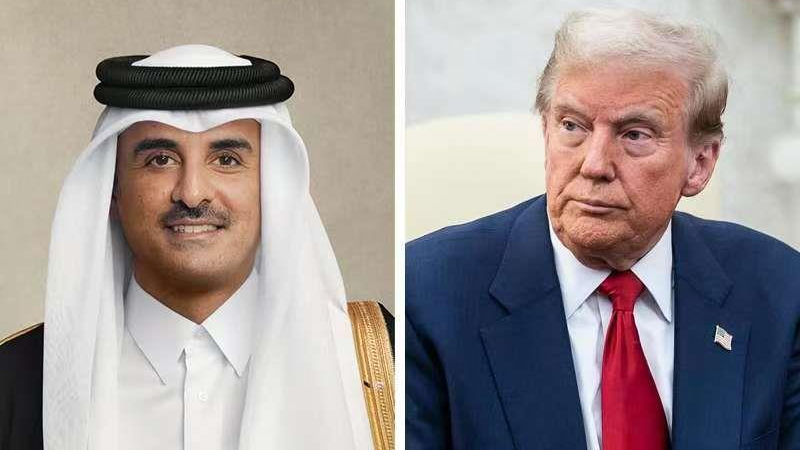 卡塔尔埃米尔与美国总统特朗普通电话,讨论地区局势 卡塔尔埃米尔与美国总统特朗普通电话,讨论地区局势