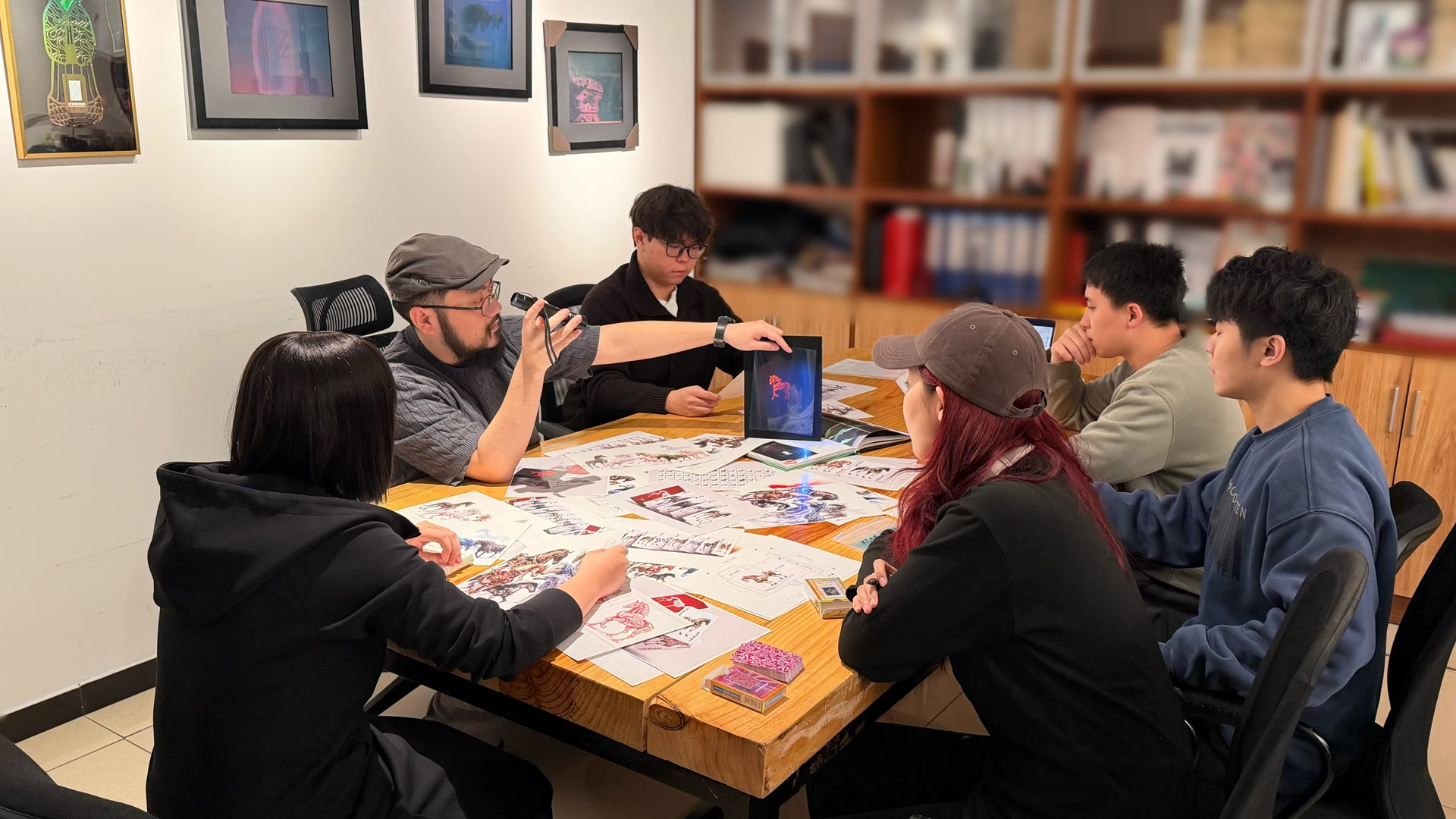 国自博马年文创添科技味儿，全息影像实现裸眼“赛马”