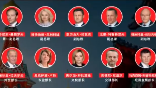 普京访华俄方代表团名单公布 普京访华俄方代表团名单公布
