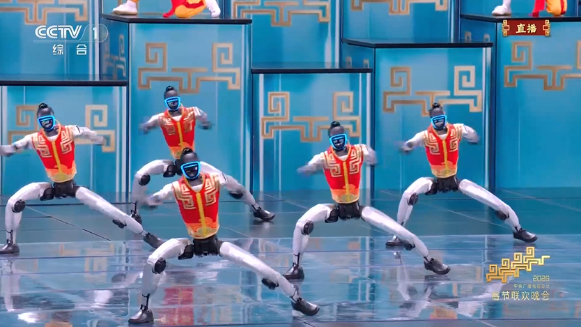 宇树科技三登春晚！武BOT秀出人形机器人新高度