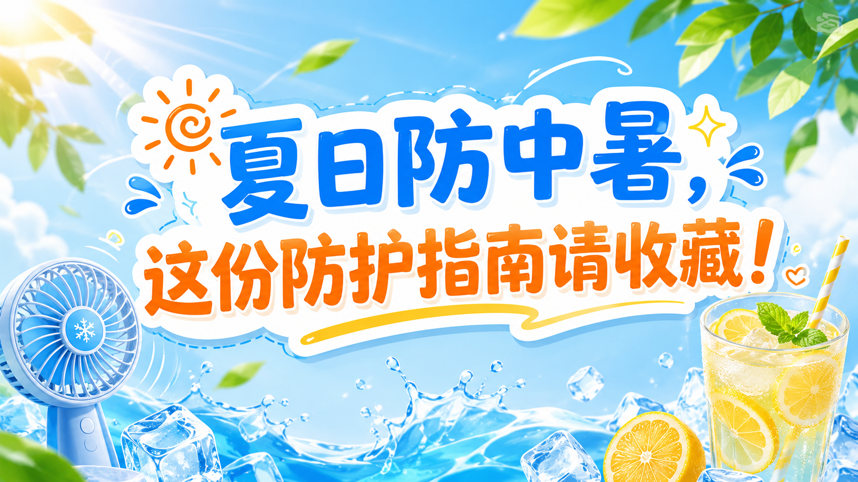 夏日防中暑,这份防护指南请收藏! 夏日防中暑,这份防护指南请收藏!