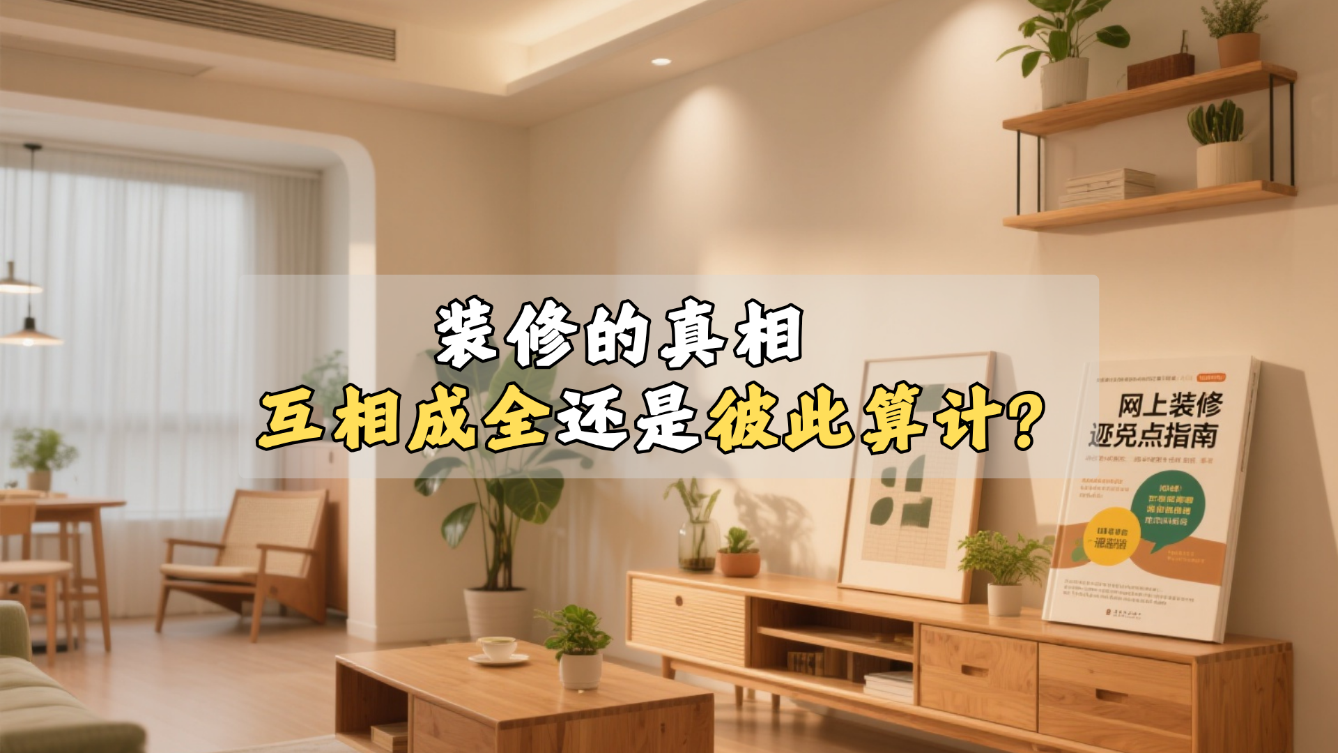 装修的真相——互相成全还是彼此算计？