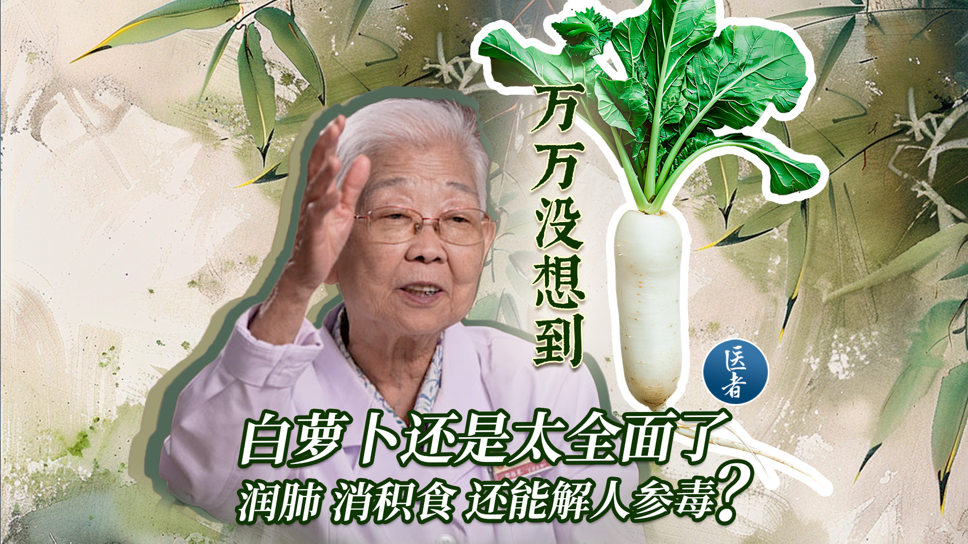 医者|白萝卜还是太全面了 润肺 消积食 还能解人参毒? 医者|白萝卜还是太全面了 润肺 消积食 还能解人参毒?